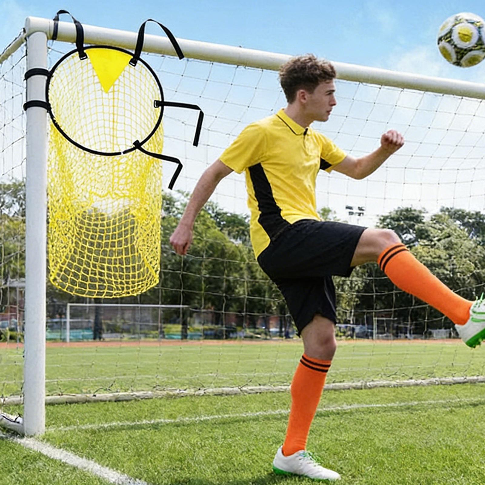 Kids Outdoor Garden - Elastic Kids Soccer Net Anti-Tangling Training