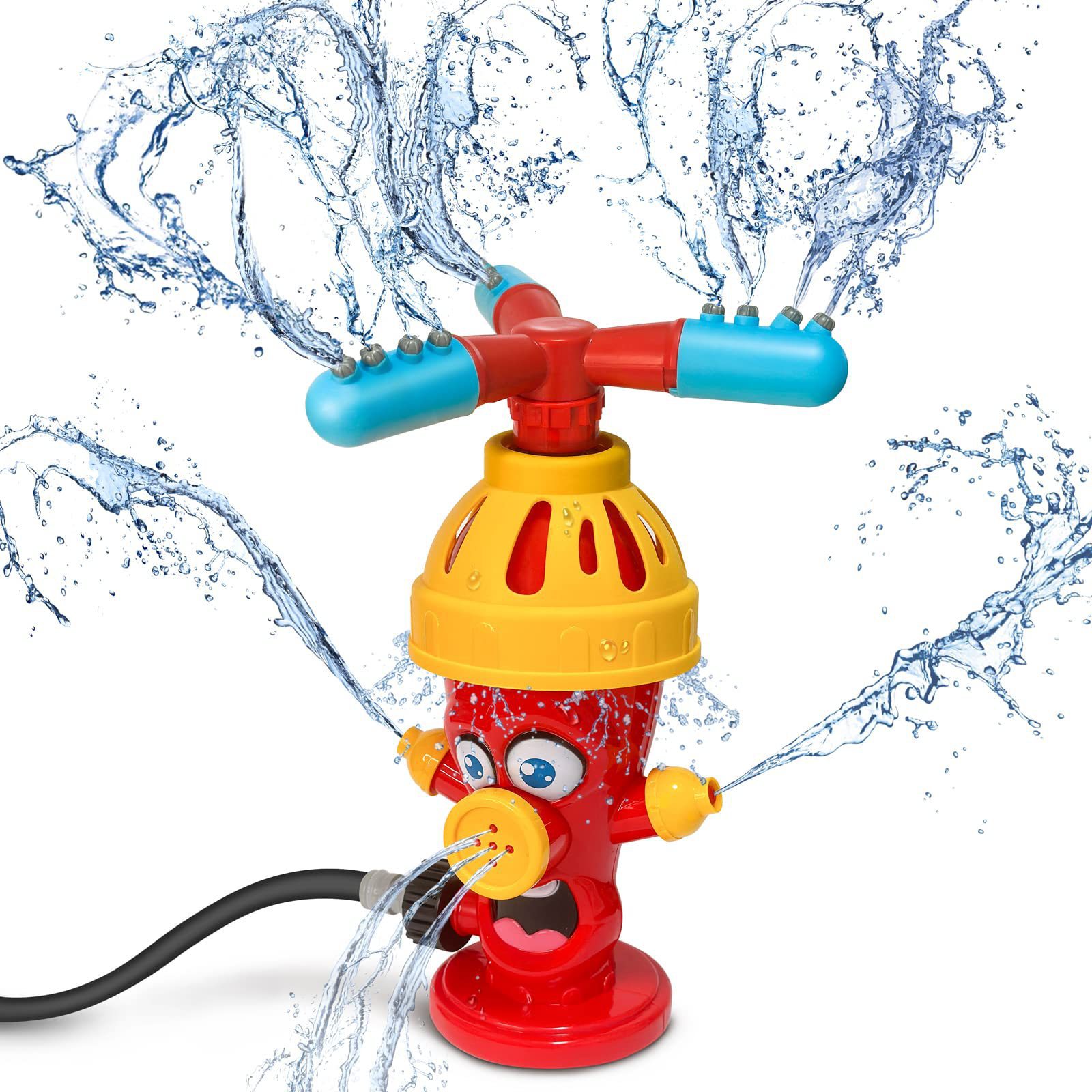 Kids Outdoor Garden - Water Spray Toy Hydrant Sprinkler Outdoor