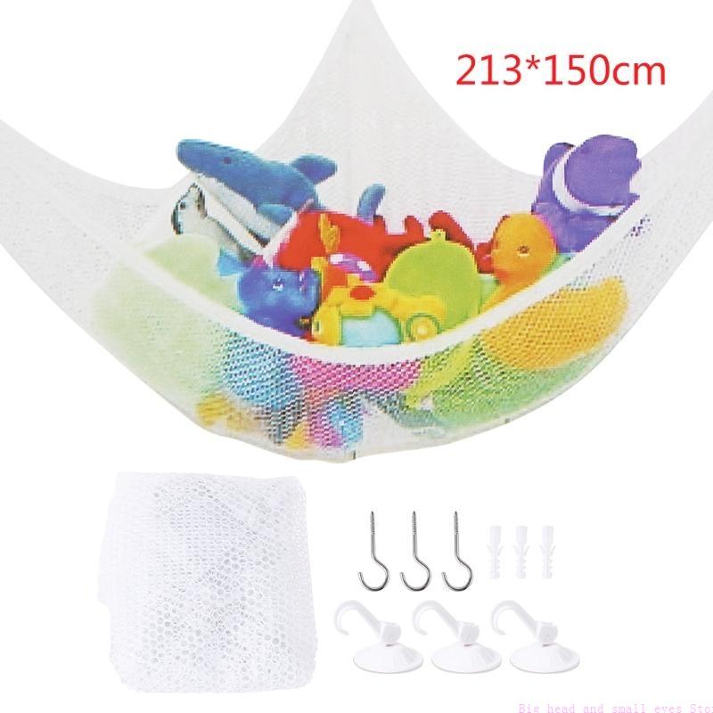 Kids Outdoor Hammock - Mesh Net Toy Hammock Corner Stuffed
