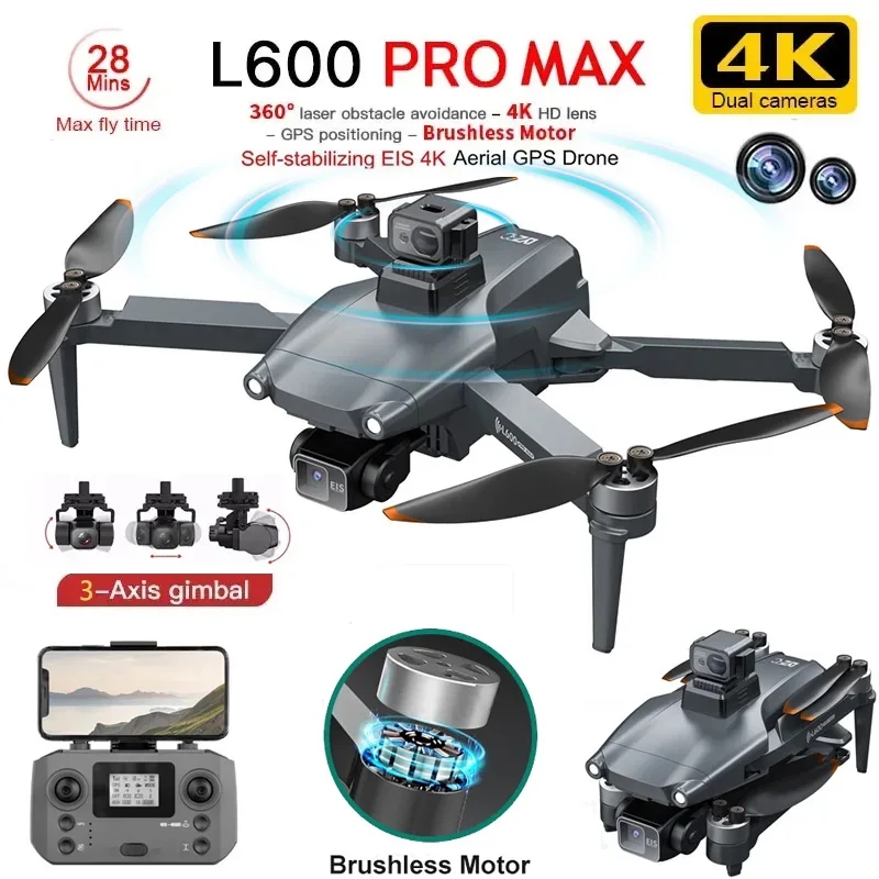 Kids Outdoor Toy Storage - L600 PRO MAX GPS Drone Professional