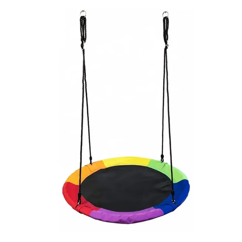 Kids Outdoor Hammock - Outdoor Garden Kids Baby Swing Colorful