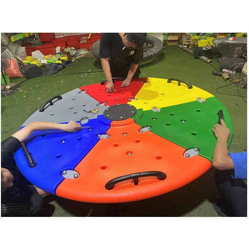 High Quality Kids Mini Carouse - Kids Outdoor Merry Go Round 评论和价格