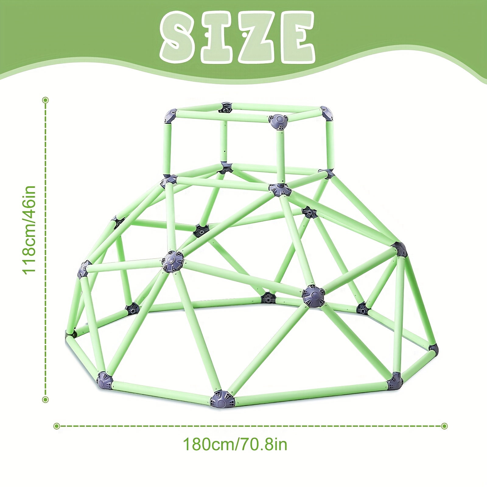 Bars Climbing Tower - Active T - Kids Outdoor Jungle Gym Dome 评论和价格
