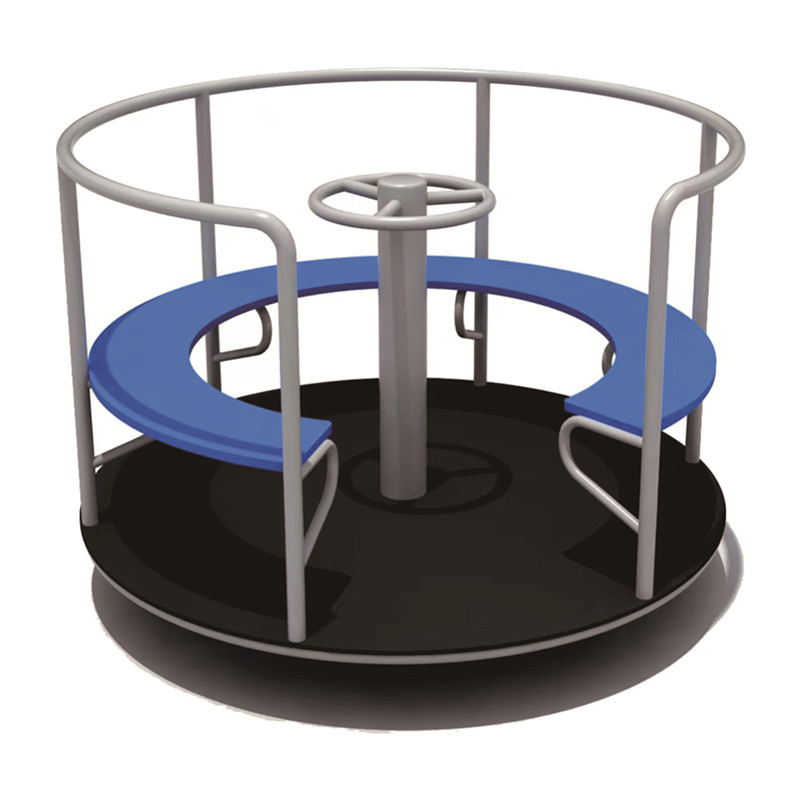 Outdoor Playground Wooden Caro - Kids Outdoor Merry Go Round 评论和价格