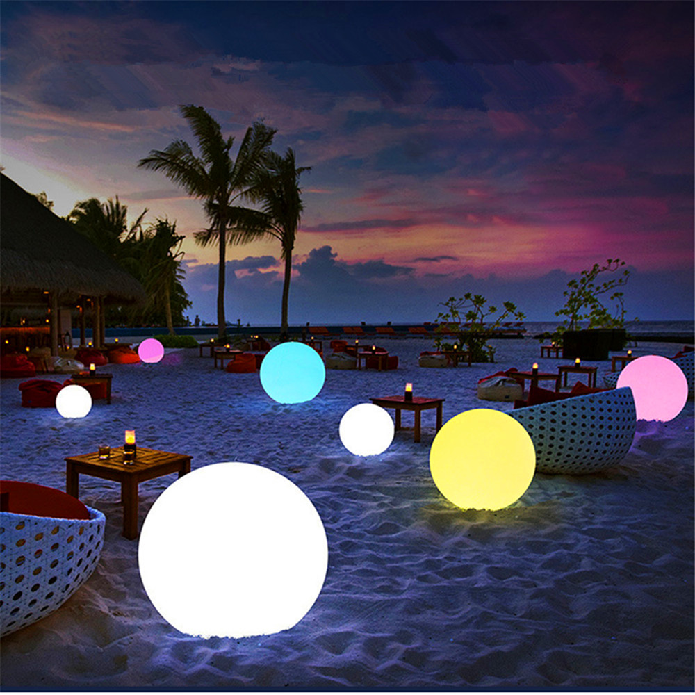 Rechargeable LED Glowing Ball  - Kids Outdoor Garden 评论和价格