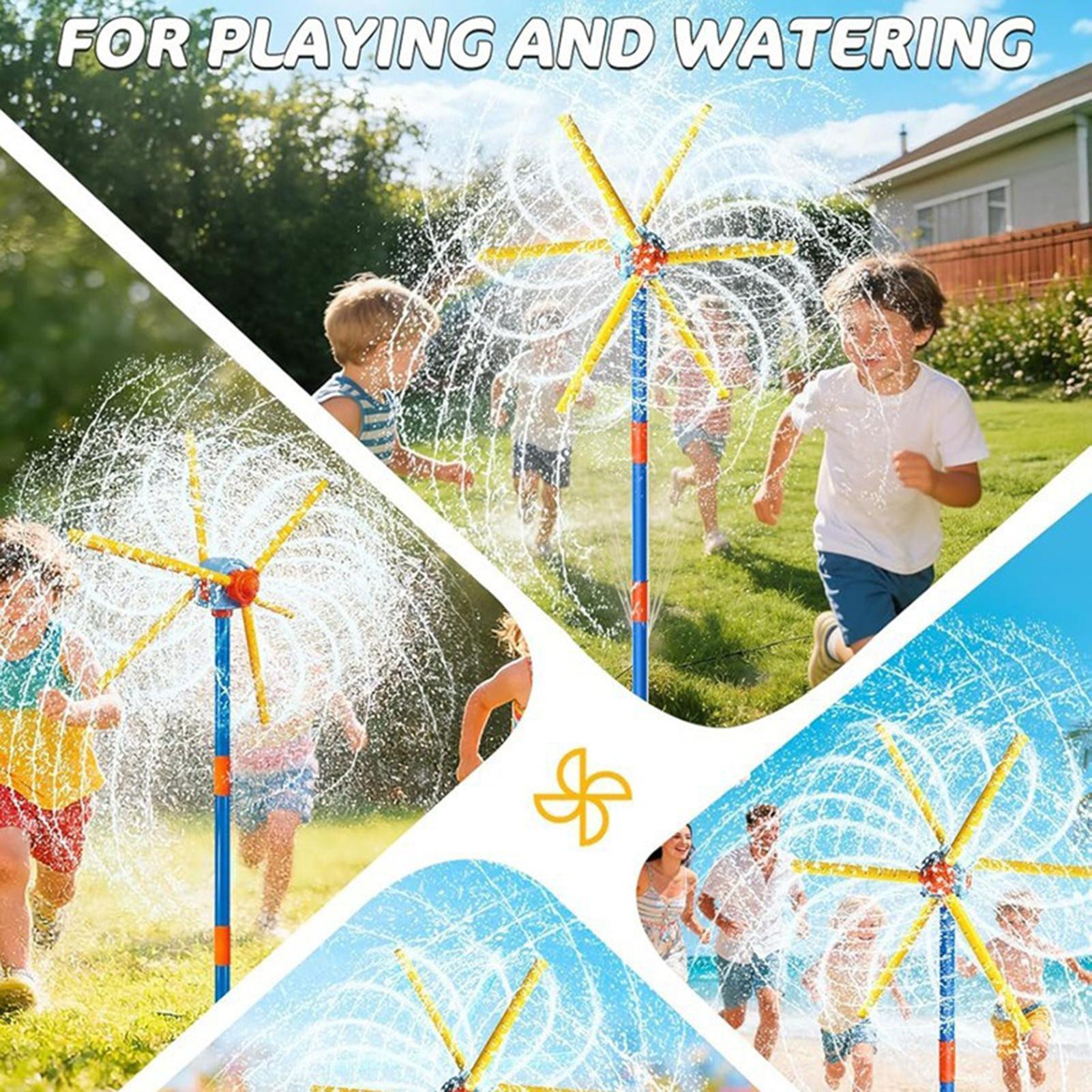 Kids Sprinkler Windmill Fun Sp - Kids Outdoor Garden Set 评论和价格