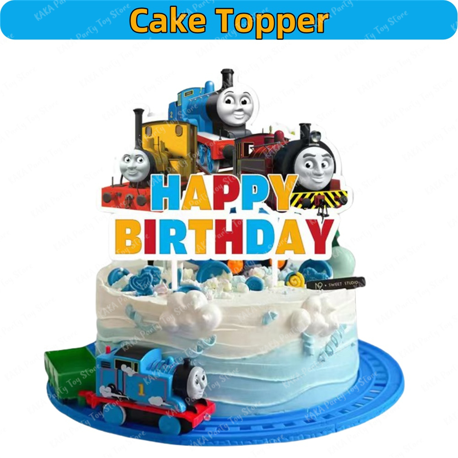 25Pcs Thomas Happy Birthday Ca - Kids Outdoor Merry Go Round 评论和价格
