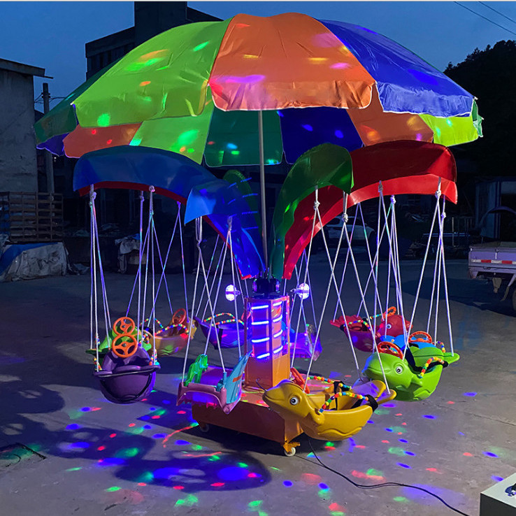 Hot Sale Amusement Park Ride H - Kids Outdoor Merry Go Round 评论和价格