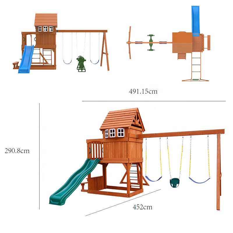 Large Outdoor Amusement Equipm - Kids Outdoor Garden Set 评论和价格