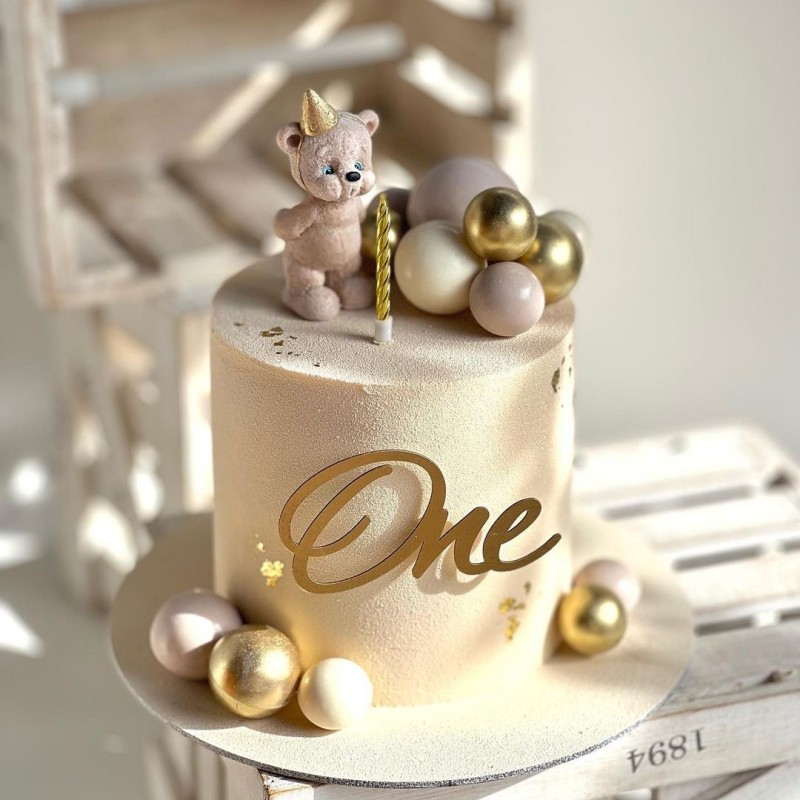 Acrylic Gold Letter One Cake T - Kids Outdoor Merry Go Round 评论和价格
