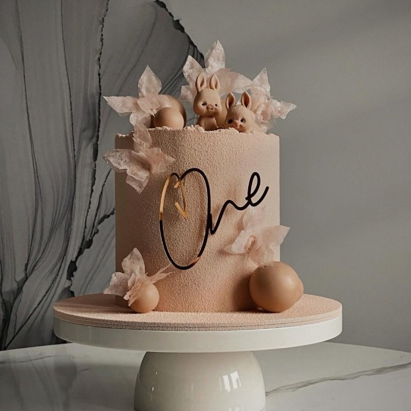 Acrylic Gold Letter One Cake T - Kids Outdoor Merry Go Round 评论和价格