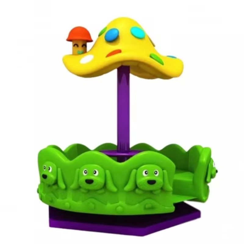 Kids Outdoor Cute Style Plasti - Kids Outdoor Merry Go Round 评论和价格