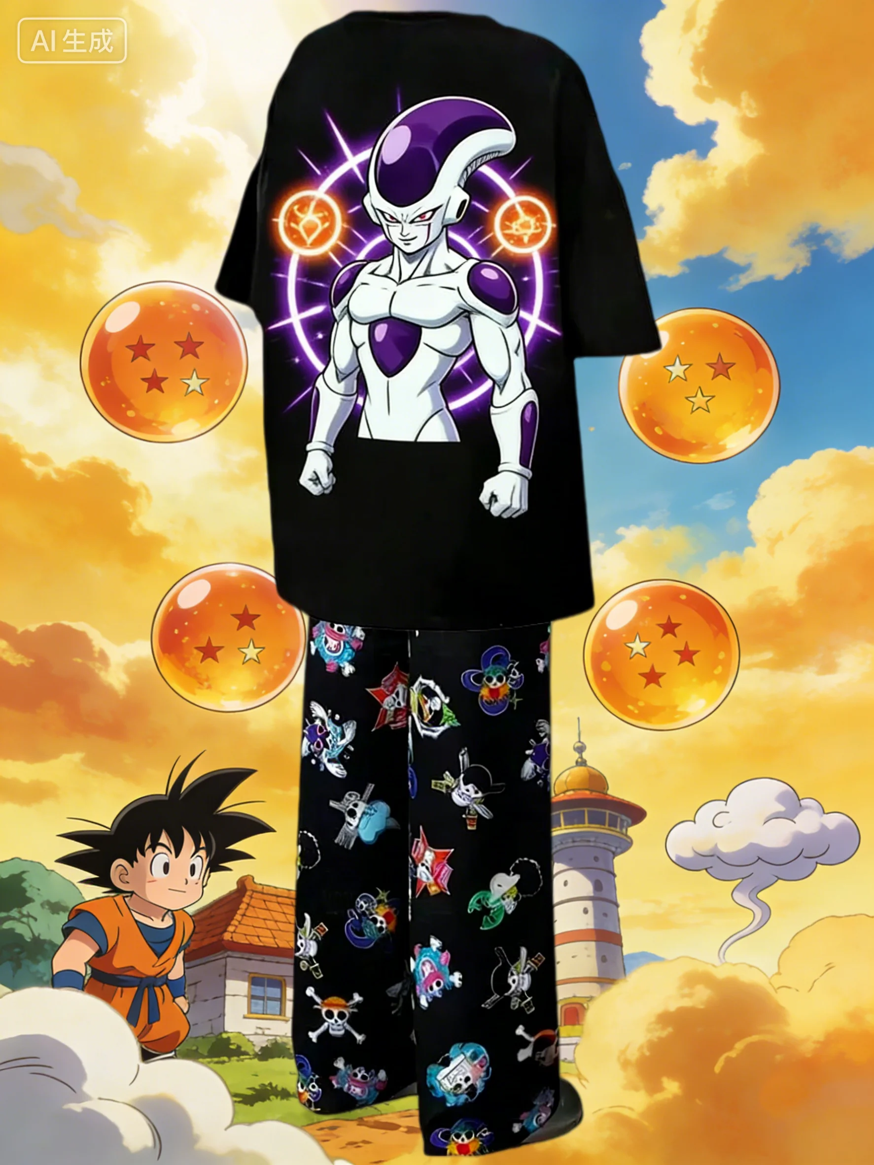Dragon Ball Z Goku Graphic Paj - Tee Ball Set 评论和价格