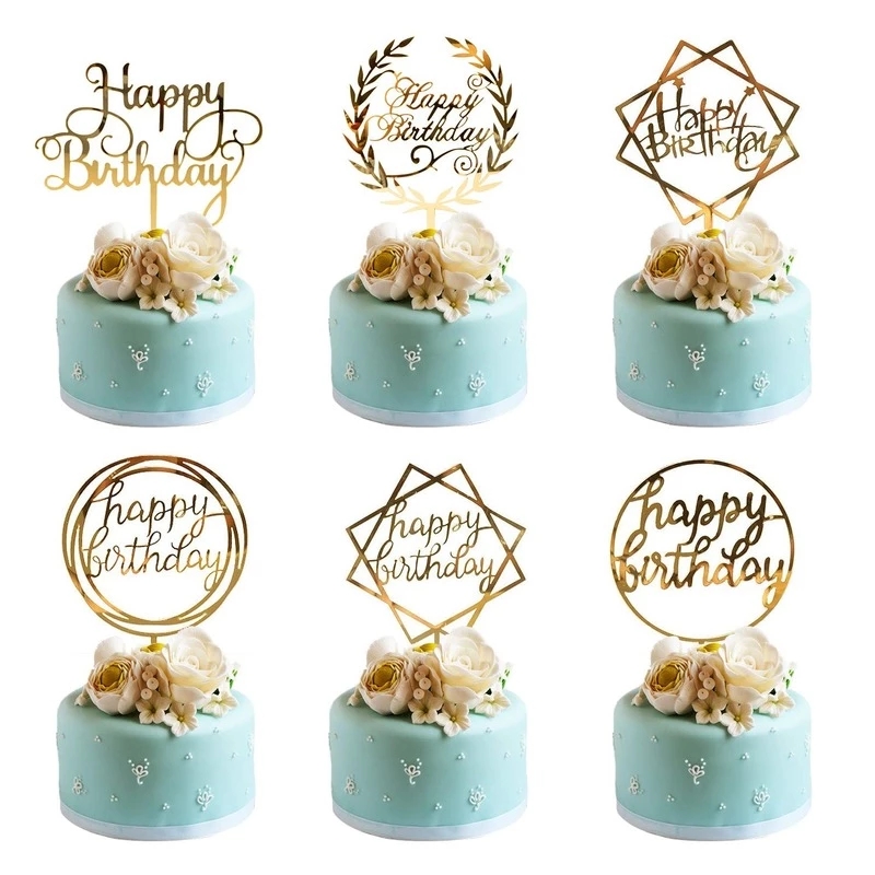 6pcs/Lot Gold Happy Birthday A - Kids Outdoor Merry Go Round 评论和价格