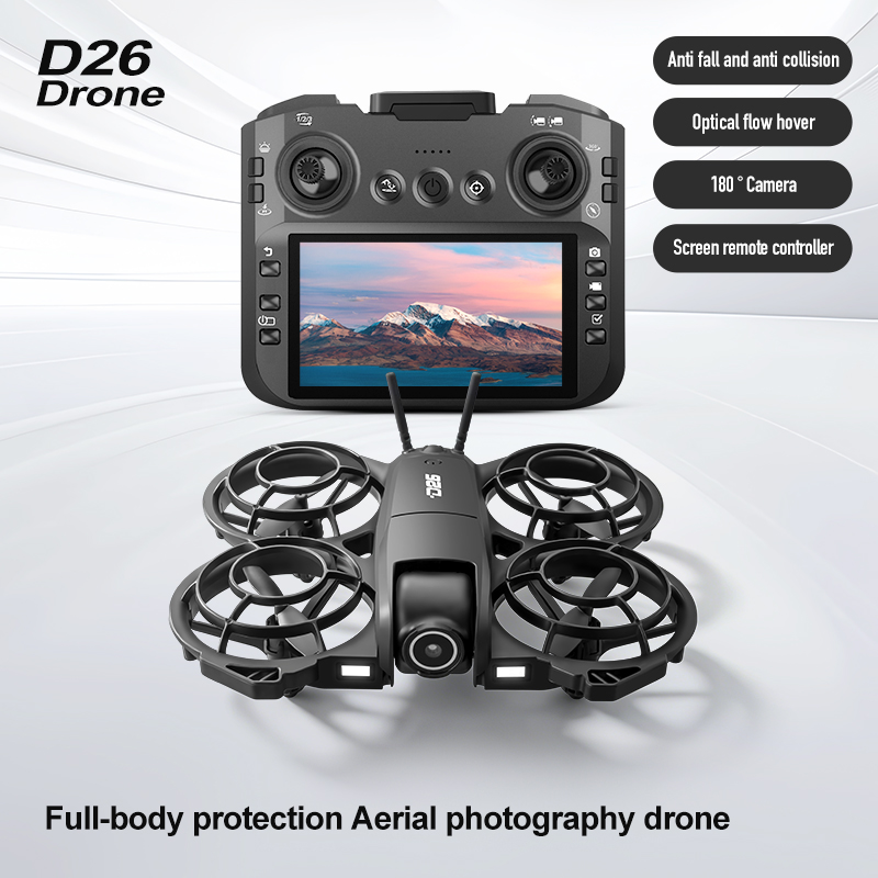 D26 Drone 4K Aerial HD 180° Ca - Kids Outdoor Toy Storage 评论和价格