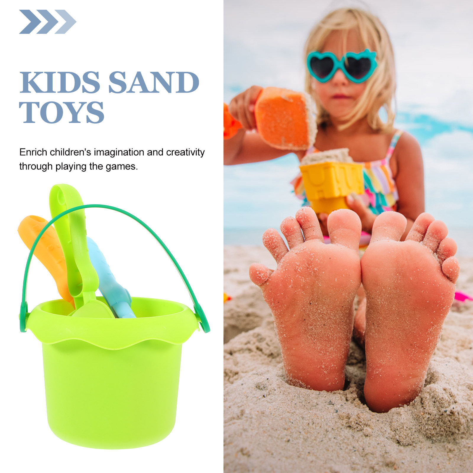 1Set Premium Plastic Kids Sand - Kids Outdoor Garden Set 评论和价格