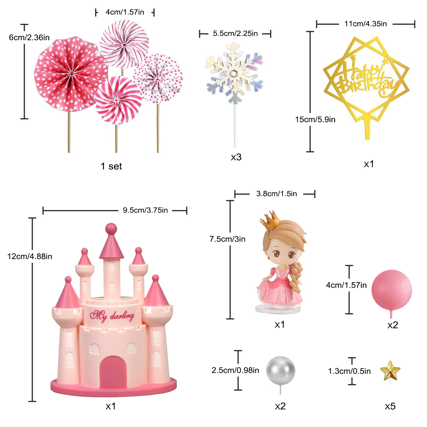 Princess Cake Topper Castle Ca - Kids Outdoor Merry Go Round 评论和价格