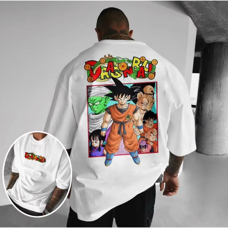 Dragon Ball Print Short Sleeve - Tee Ball Set 评论和价格