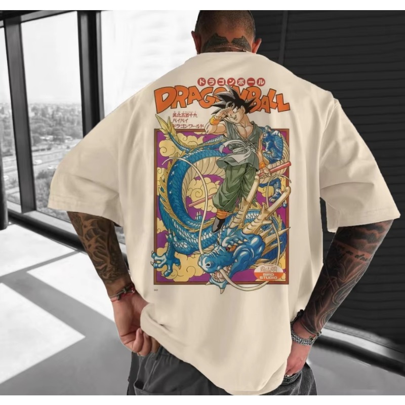 Dragon Ball Print Short Sleeve - Tee Ball Set 评论和价格
