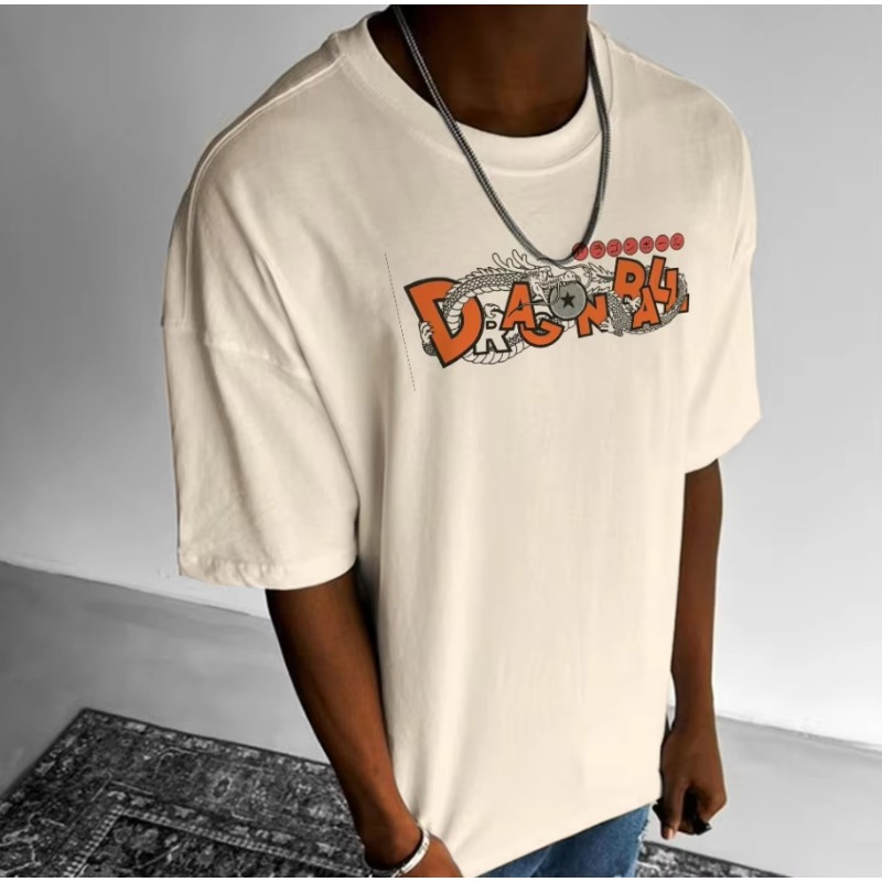 Dragon Ball Print Short Sleeve - Tee Ball Set 评论和价格