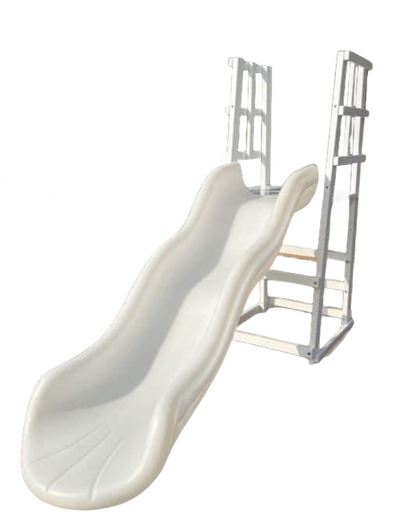 Hot Sale White Double Slide In - Kids Outdoor Garden Set 评论和价格
