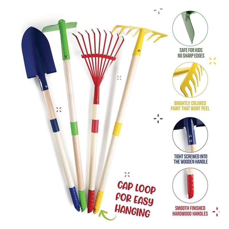 B05C-Garden Tool Set For Kids  - Kids Outdoor Garden Set 评论和价格