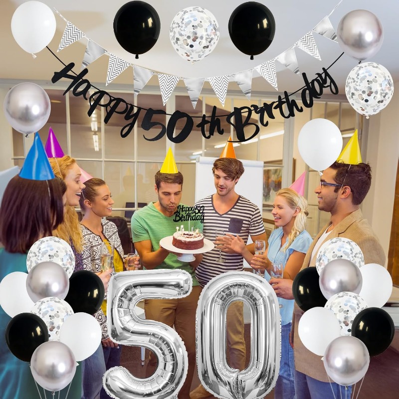 Black Silver White 50 Birthday - Kids Outdoor Merry Go Round 评论和价格