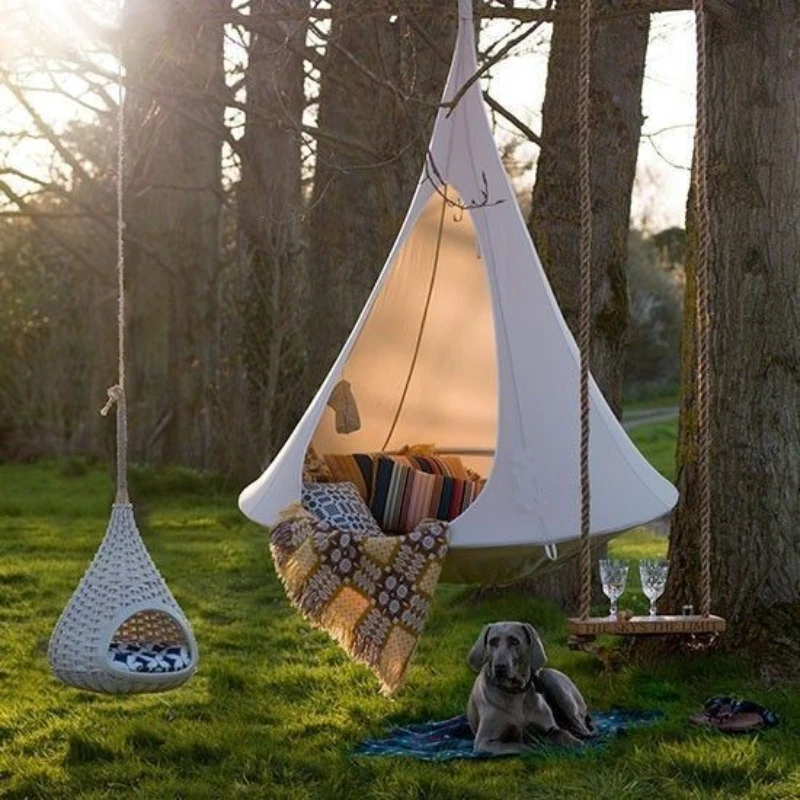 Children Swing Outdoor Garden  - Kids Outdoor Hammock 评论和价格