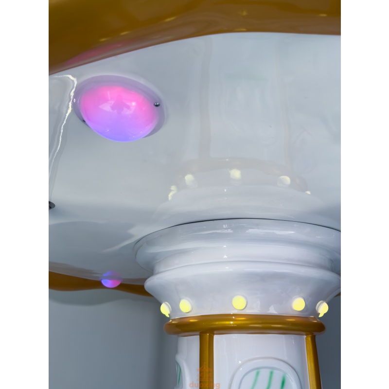 Electric Merry-Go-Round for Ki - Kids Outdoor Merry Go Round 评论和价格