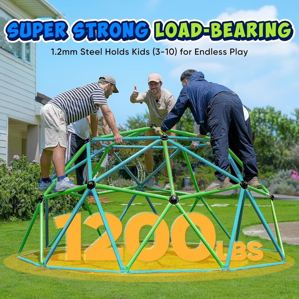 Zupapa10T ClimDome with Hammoc - Kids Outdoor Jungle Gym Dome 评论和价格