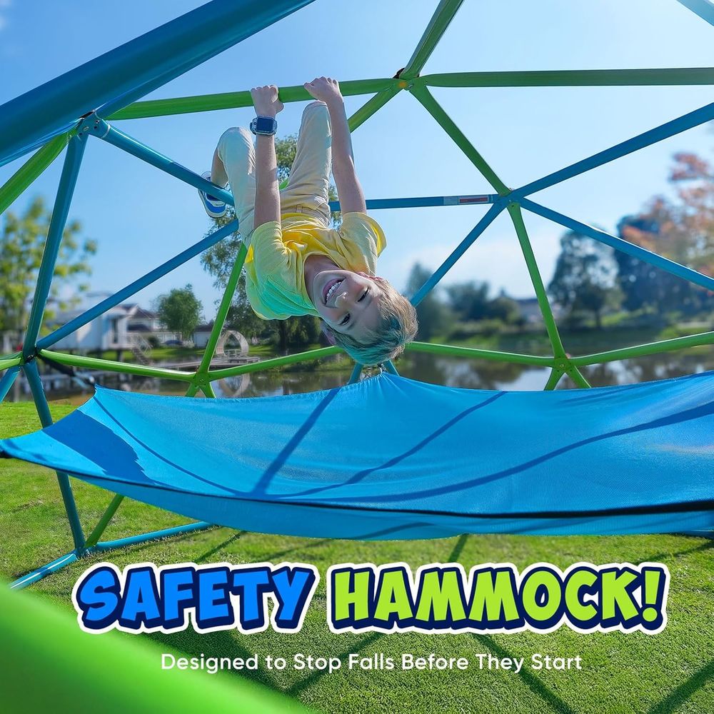 Zupapa10T ClimDome with Hammoc - Kids Outdoor Jungle Gym Dome 评论和价格